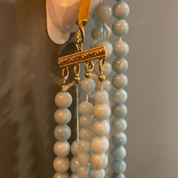 Tory Burch long faux jade necklace - Picture 5 of 5